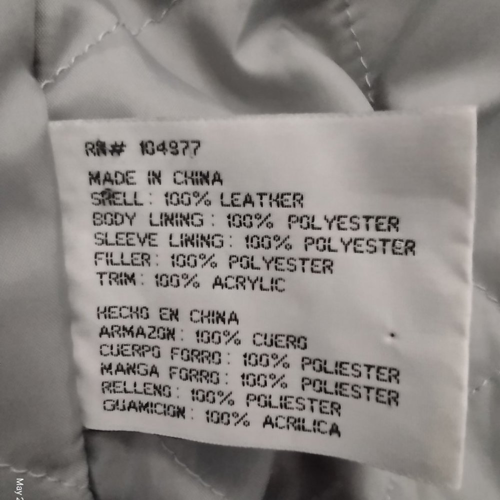 LEATHER TUSKEGEE AIRMAN BOMBER JACKET - Picture 4 of 7